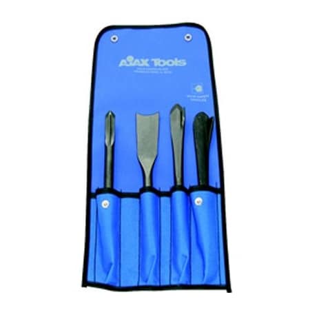 Ajax Tool Works CHISEL EXHAUST  4pc SET ZG SK AJA9034